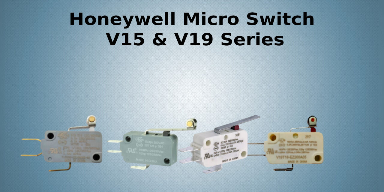 Honeywell Micro Switch V15 & V19 Series 1
